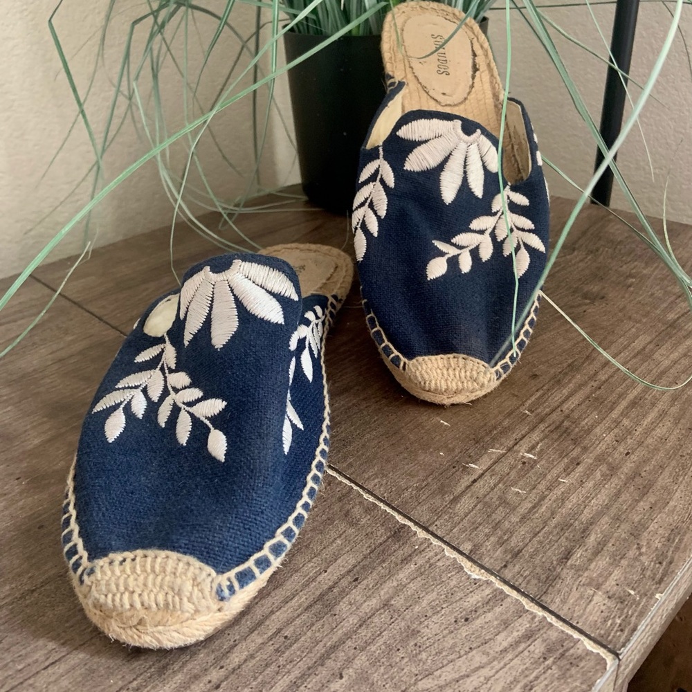 Slipper sólidos espadrilles